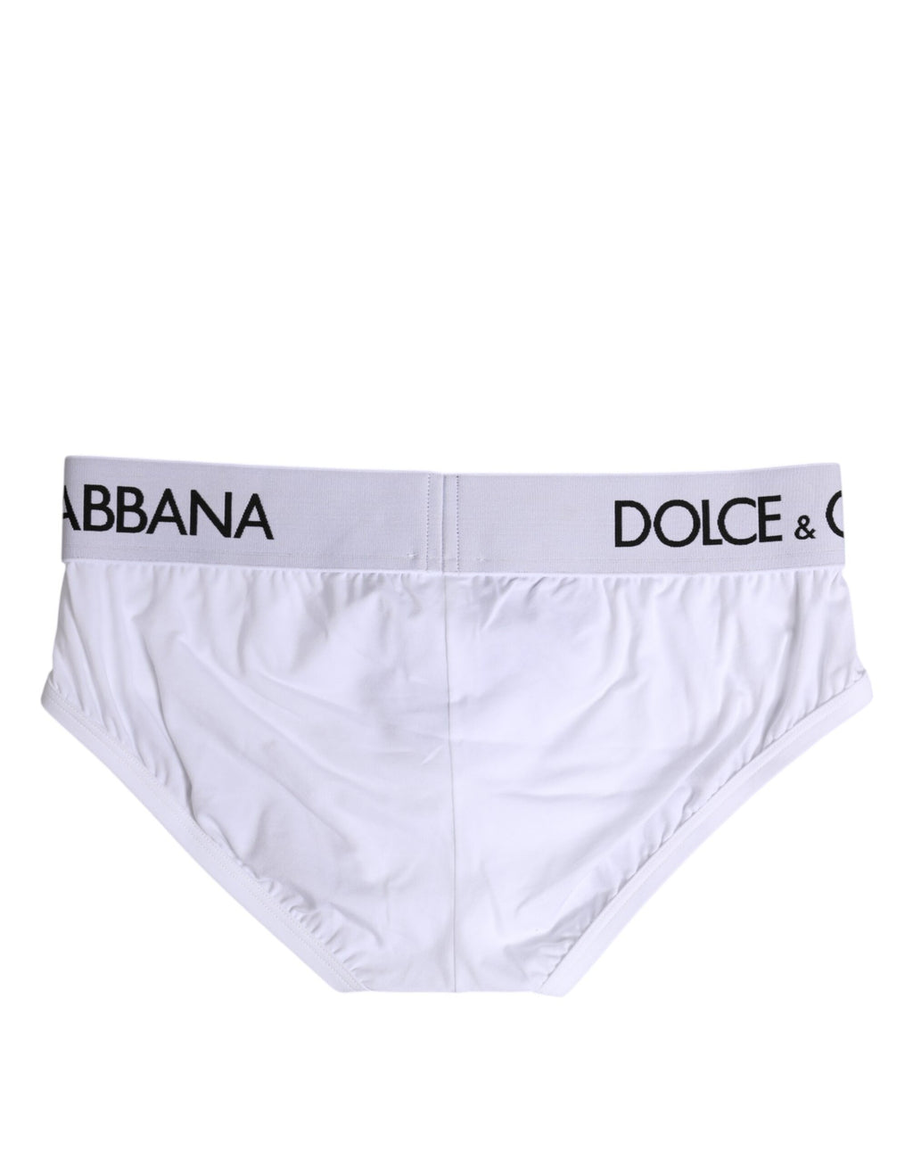 Dolce &amp; Gabbana – Weiße Slips aus Stretch-Baumwolle in normaler Passform