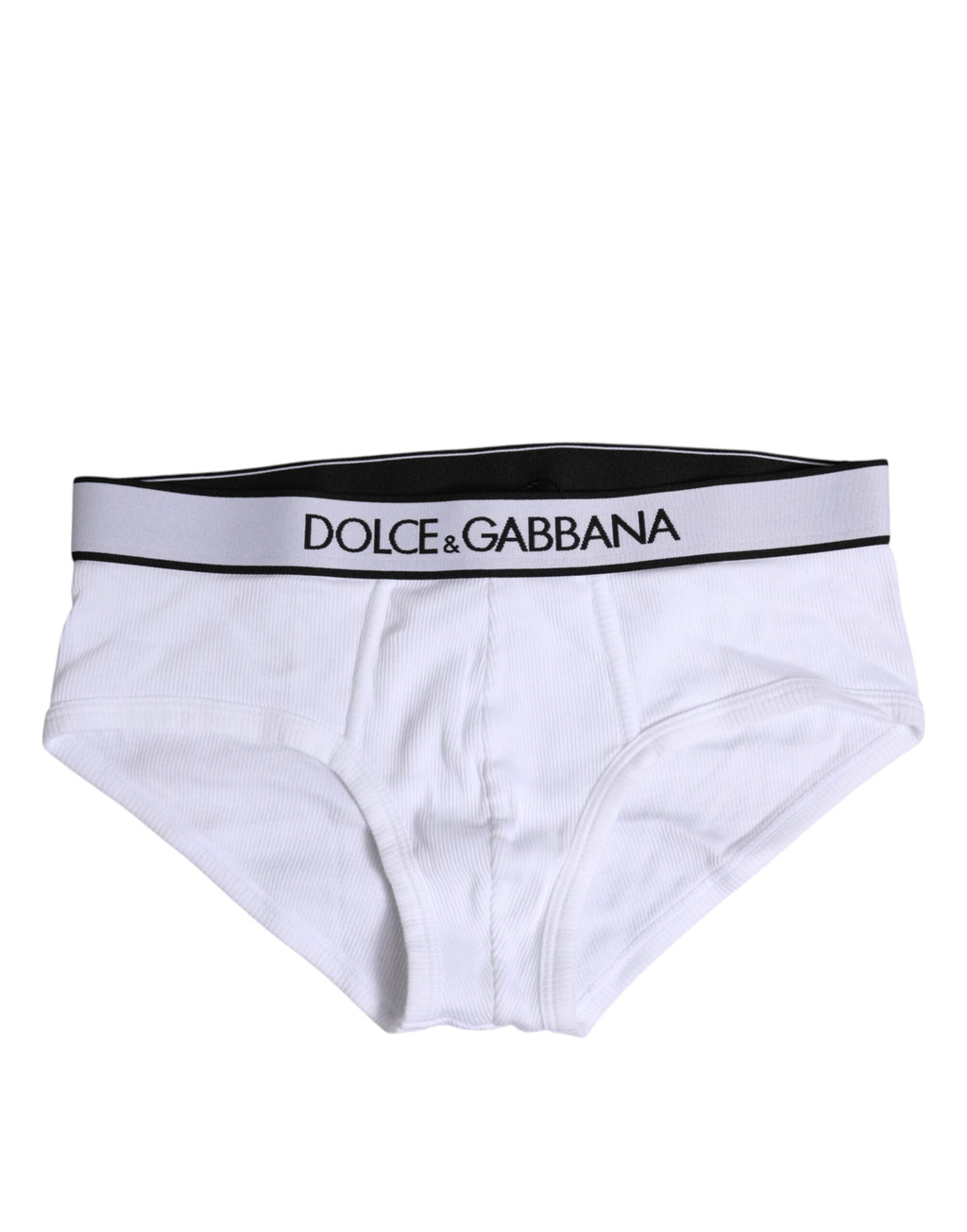 Dolce &amp; Gabbana – Weiße Slips aus Stretch-Baumwolle in normaler Passform