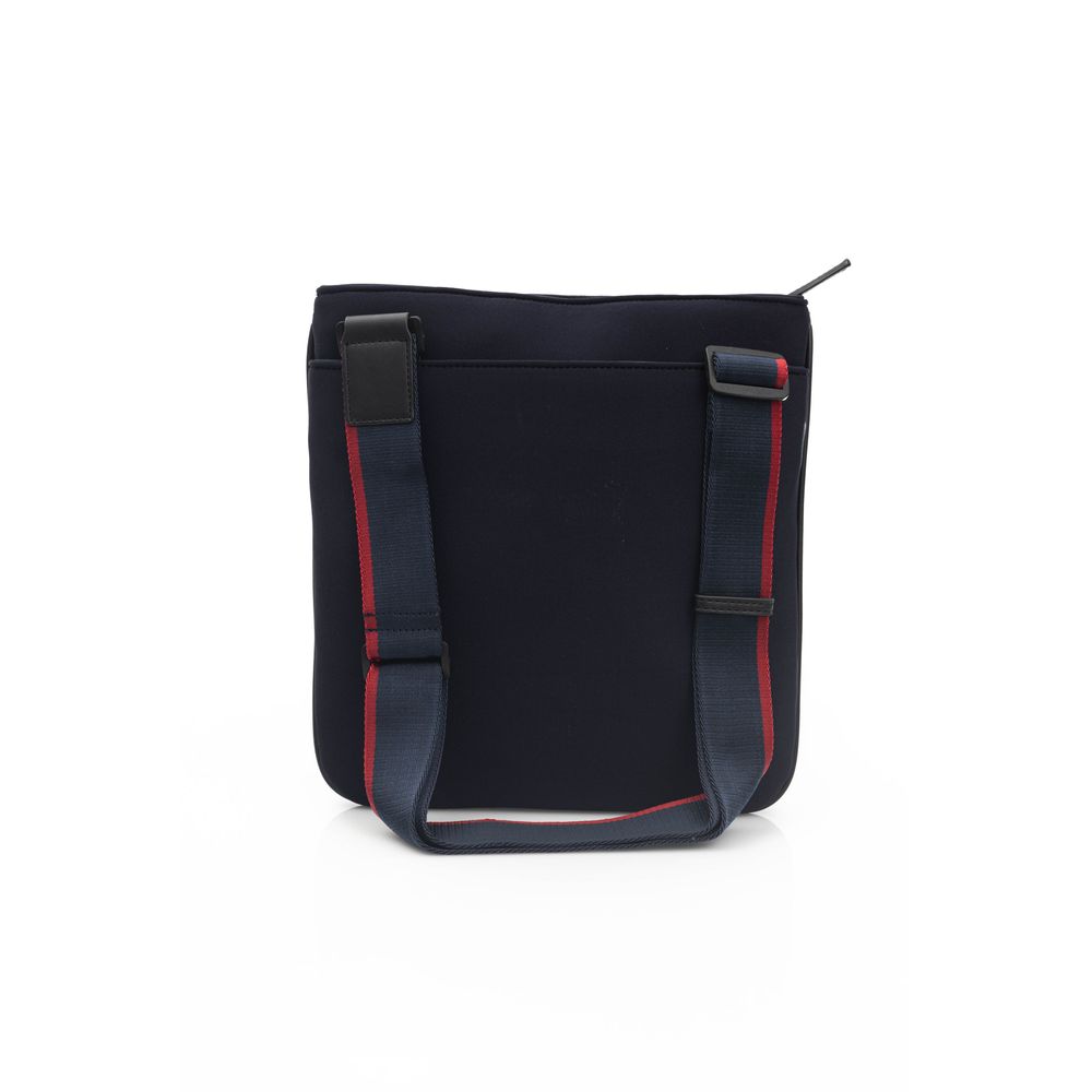Cerruti 1881 Blue Polyester Men Messenger Bag