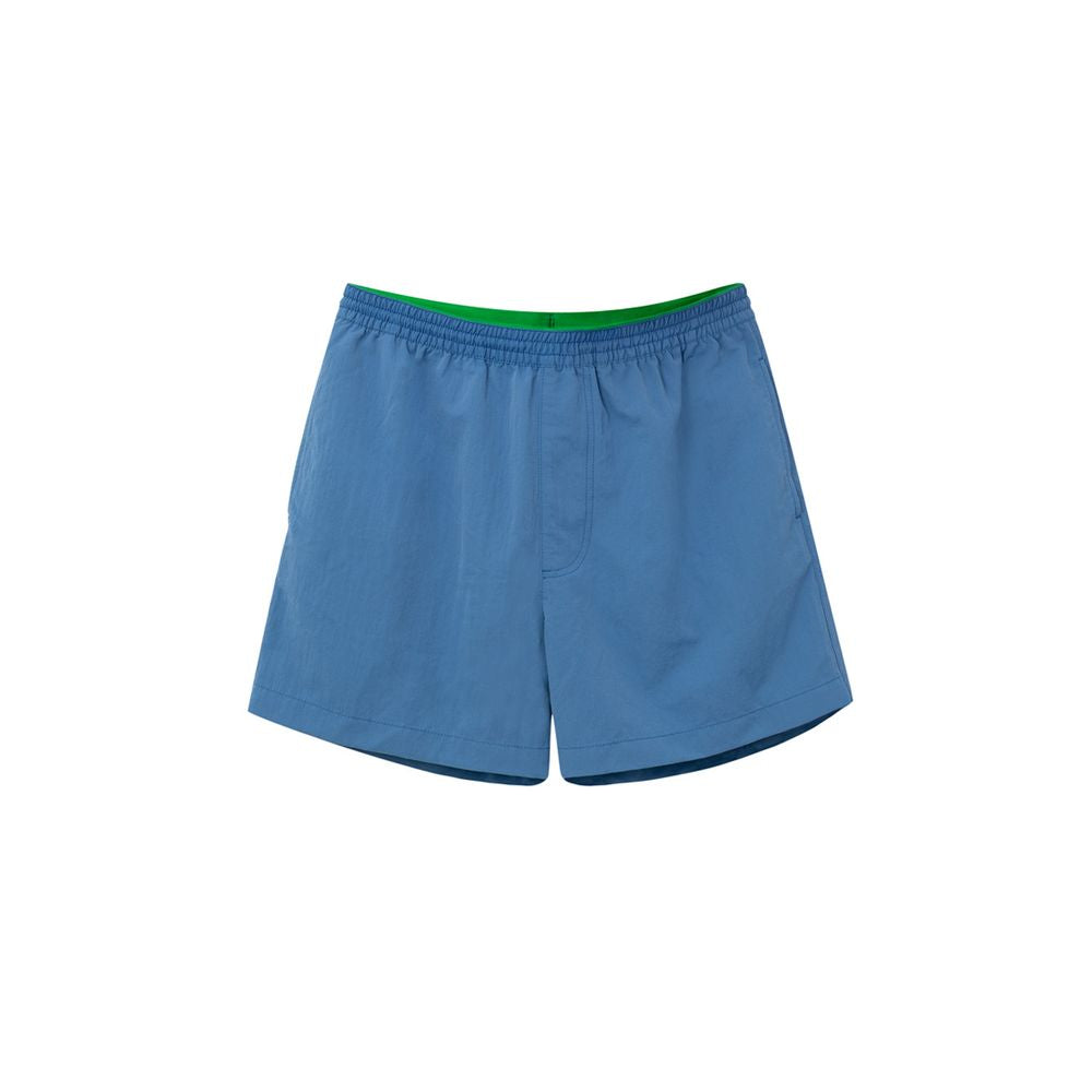 Bottega Veneta – Blaue Badeshorts aus Polyamid