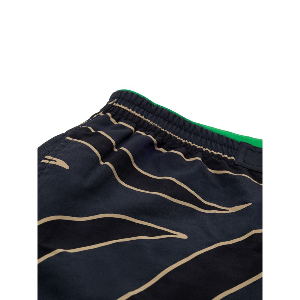 Bottega Veneta – Blaue Badeshorts aus Polyamid