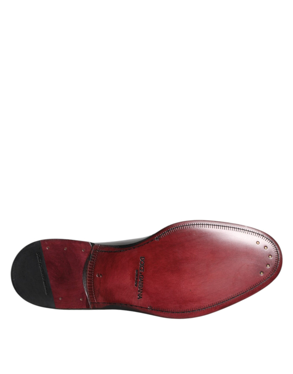 Dolce &amp; Gabbana – Schwarze Derby-Schnürschuhe aus Kalbsleder