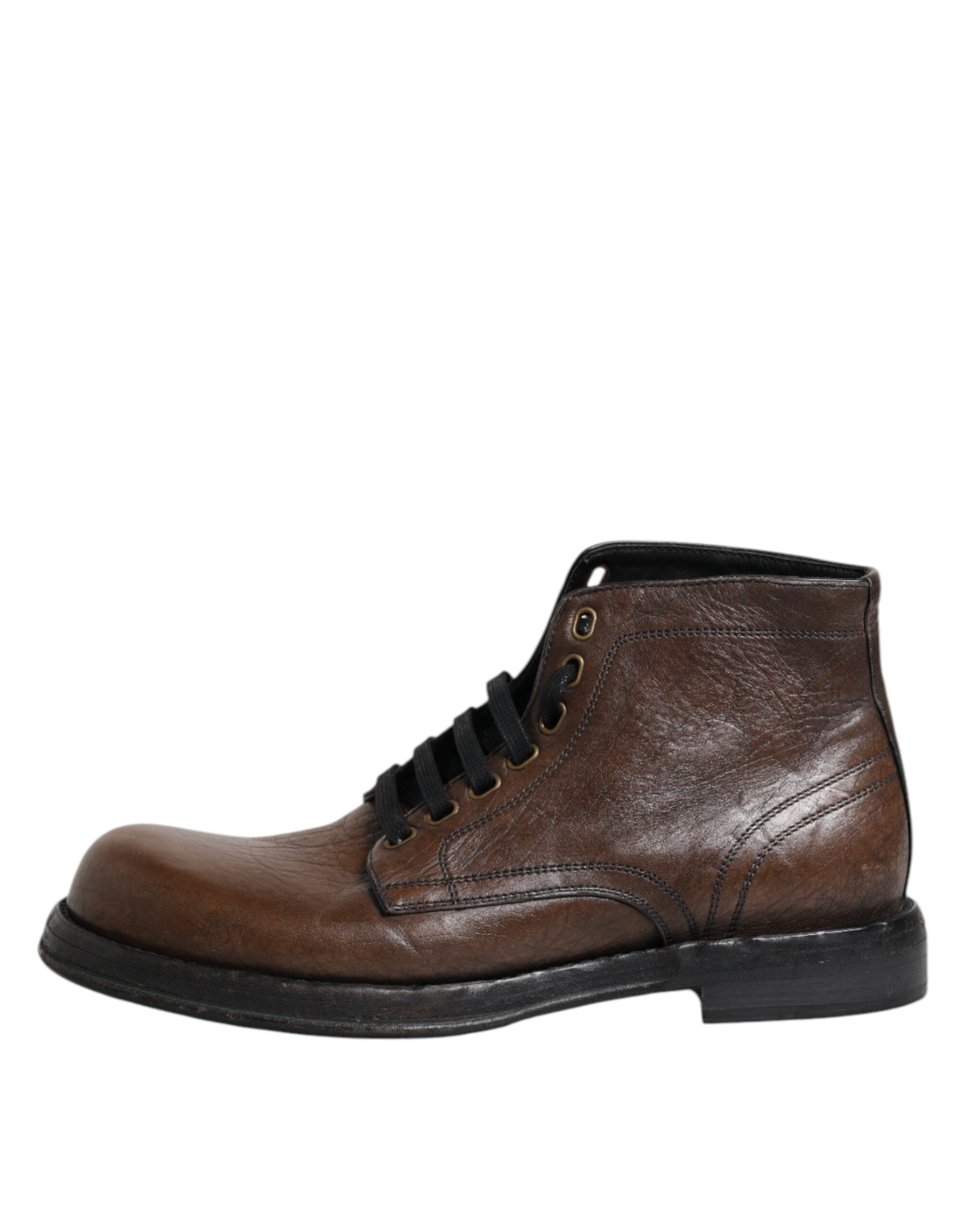 Dolce &amp; Gabbana – Herren-Stiefeletten mit Schnürung in Braun