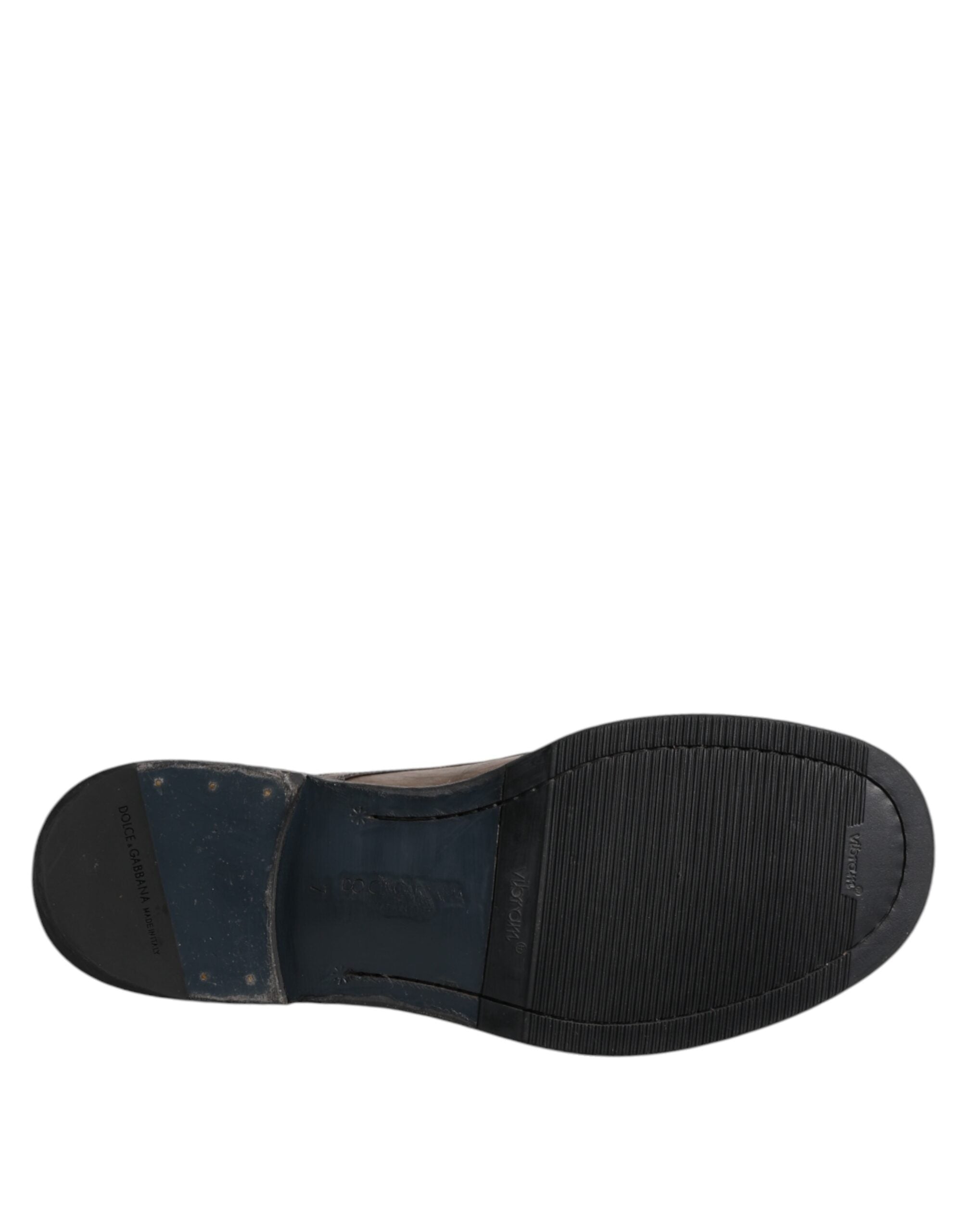 Dolce &amp; Gabbana – Herren-Stiefeletten mit Schnürung in Braun