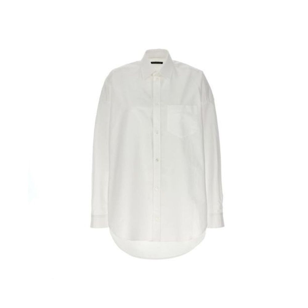Balenciaga Popeline Oversize-Hemd