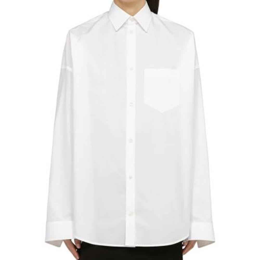 Balenciaga Popeline Oversize-Hemd