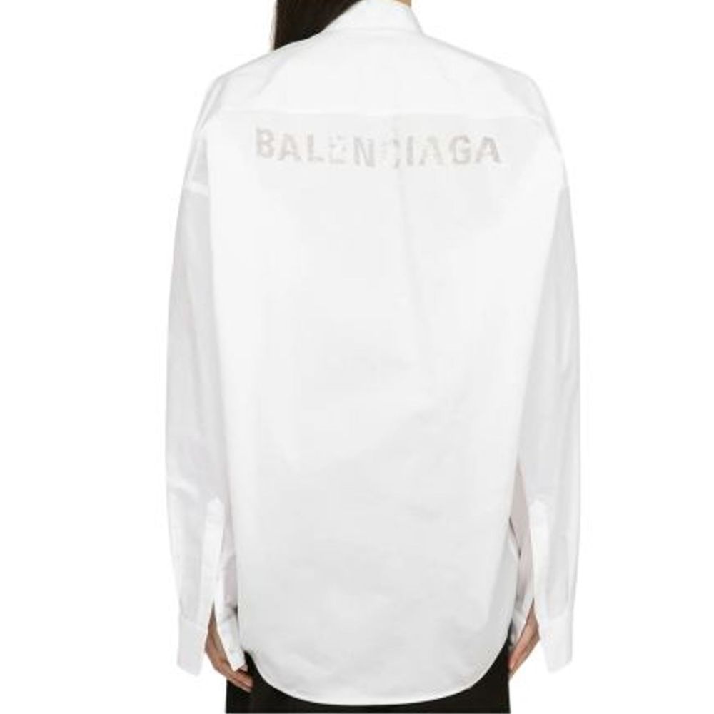 Balenciaga Popeline Oversize-Hemd