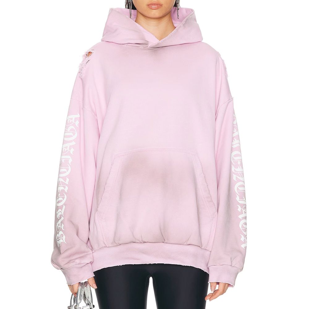 Balenciaga Stencil Mittelgroßes Kapuzensweatshirt