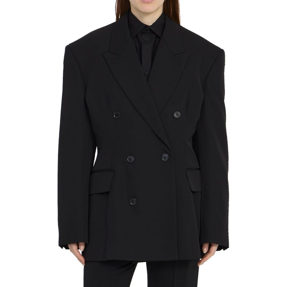 Balenciaga Zweireihige Wolljacke