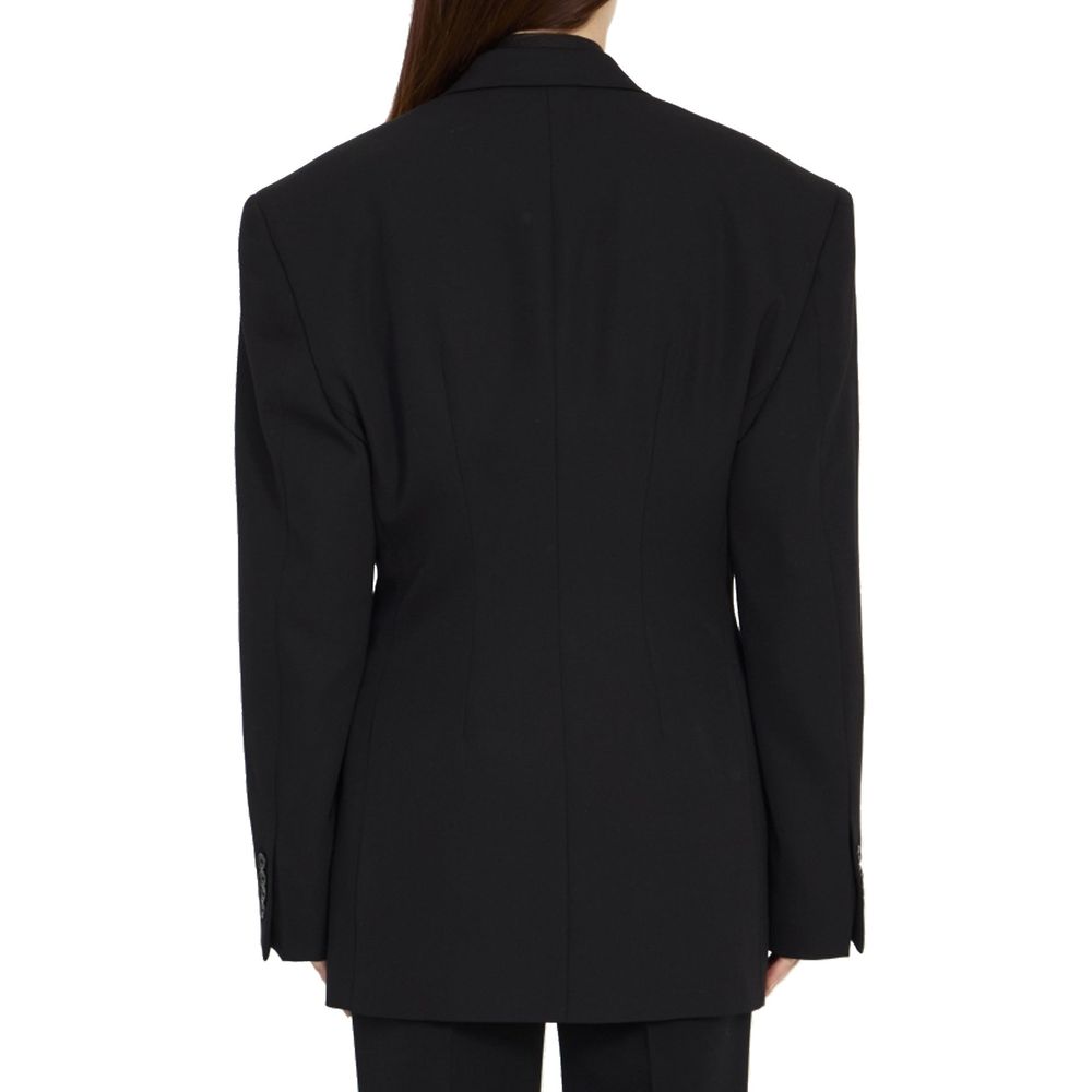 Balenciaga Zweireihige Wolljacke