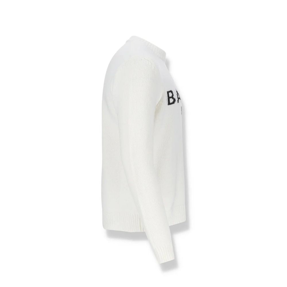 Balmain-Logopullover aus Baumwolle
