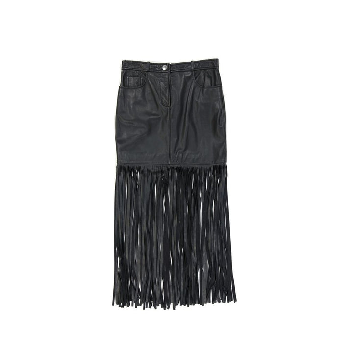 Boutique Moschino Leather Skirt