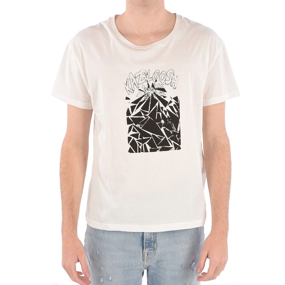 Bedrucktes Baumwoll-T-Shirt von Celine