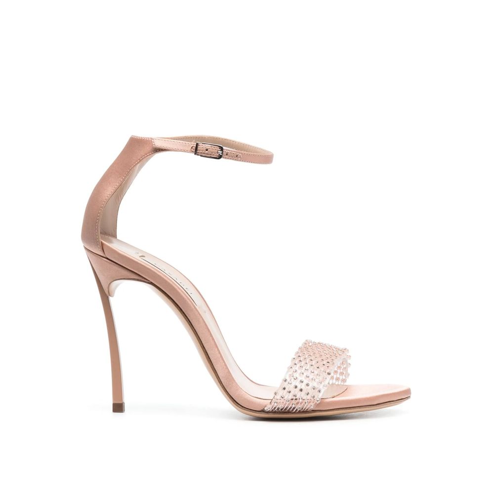 Casadei 100mm Hohe Satinsandalen „blade Twenties“