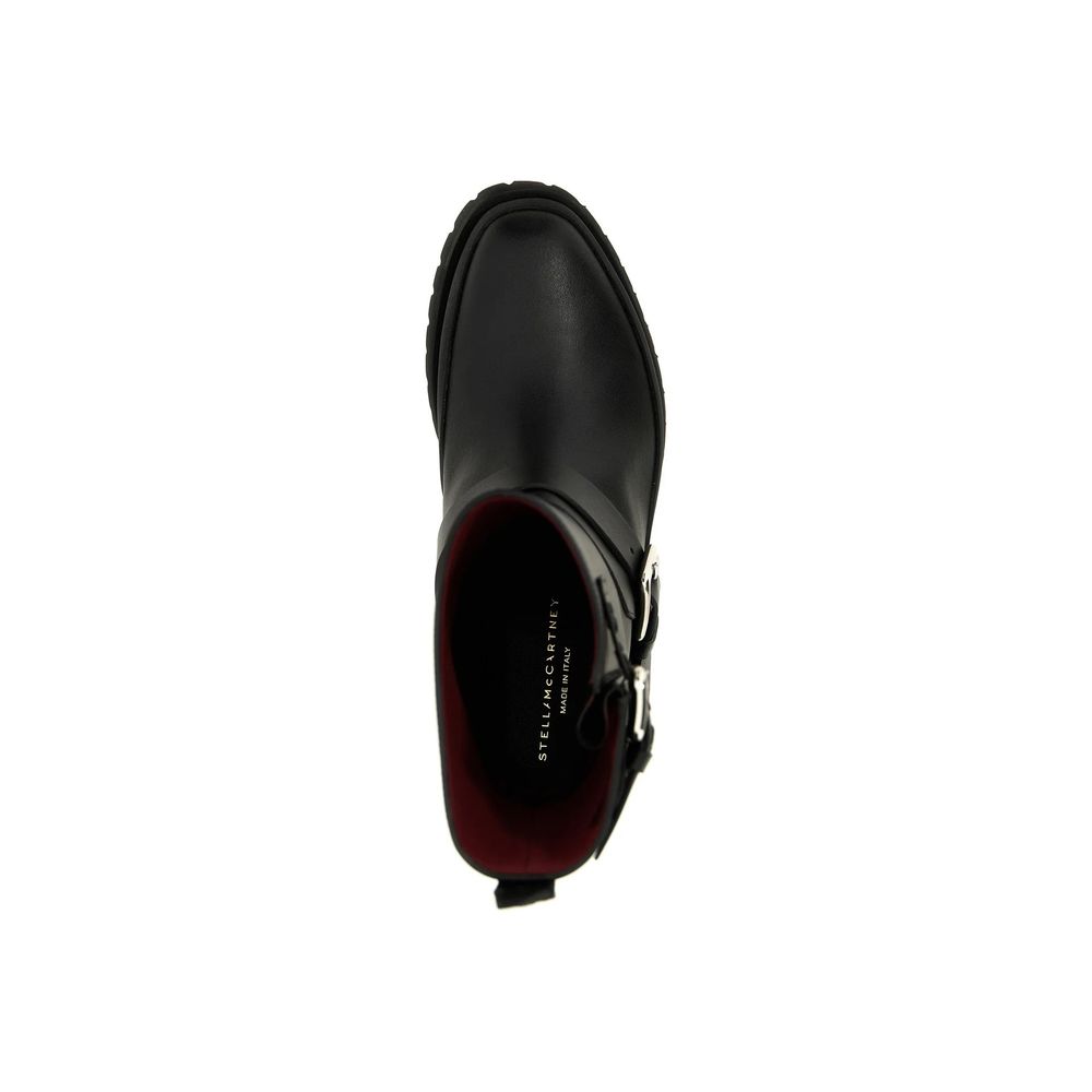 Stella McCartney – Schwarze Ankle Boots „Alter Mat Trace“