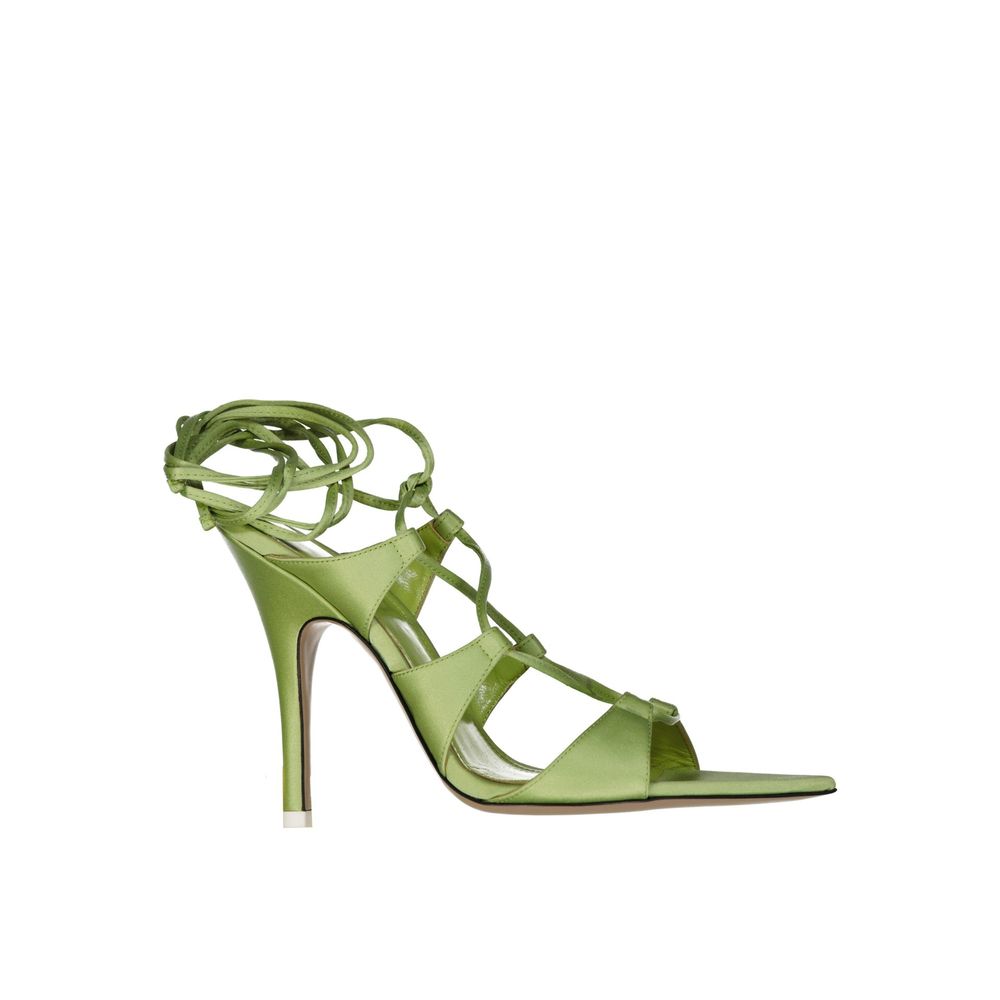 Die Attico Reneè Satin-Sandalen