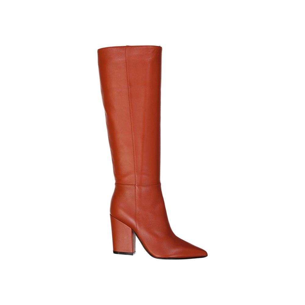 Sergio Rossi – Lederstiefel mit Absatz
