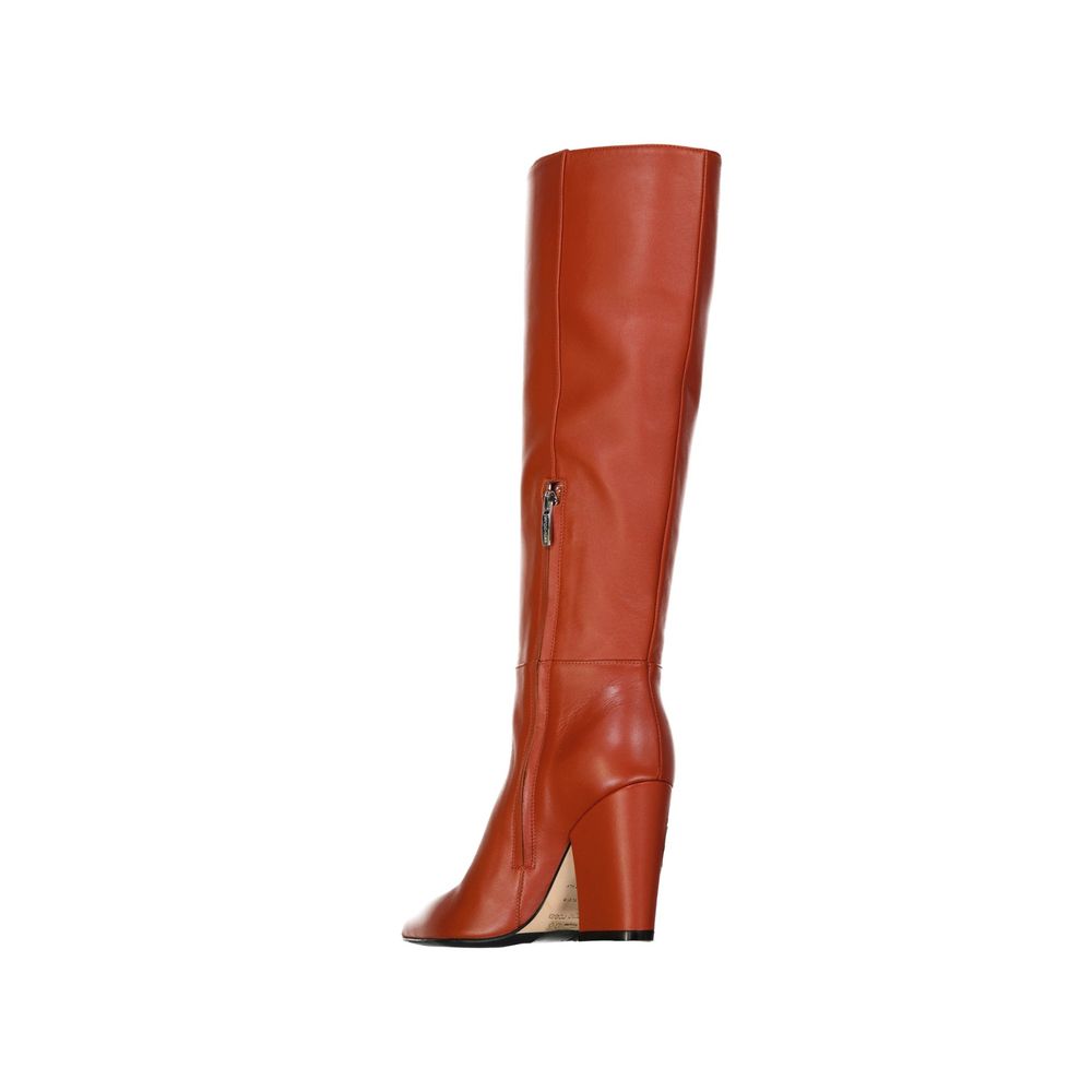 Sergio Rossi – Lederstiefel mit Absatz