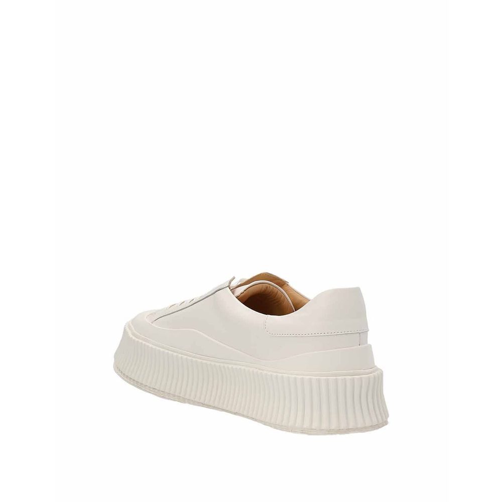 Jil Sander Maxi-Sole-Sneakers aus Leder