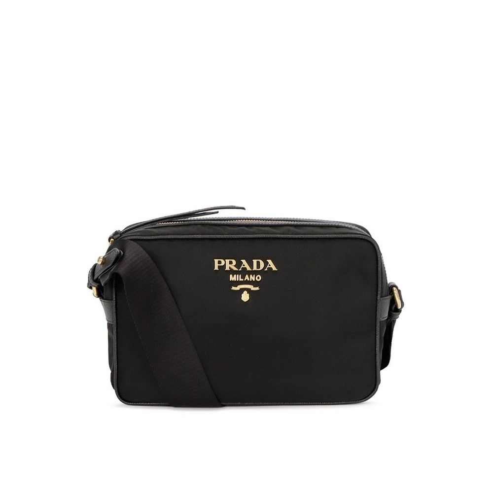 Prada Kameratasche aus Nylon mit Logo
