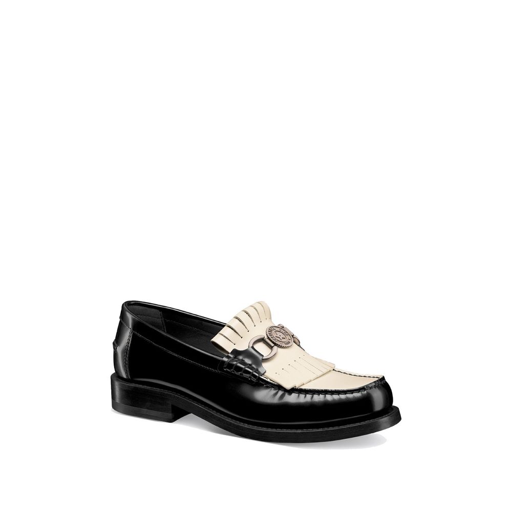 Lederloafer mit Dior-Emblem
