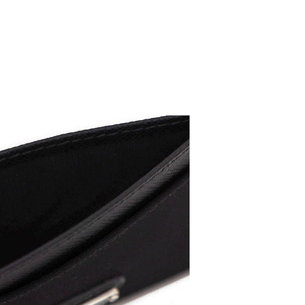 Prada Kartenetui aus Nylon und Leder