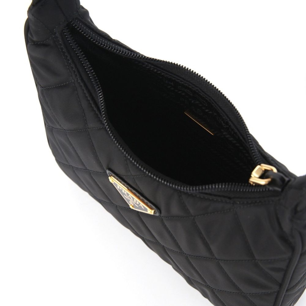 Prada Re-Nylon gesteppte Schultertasche