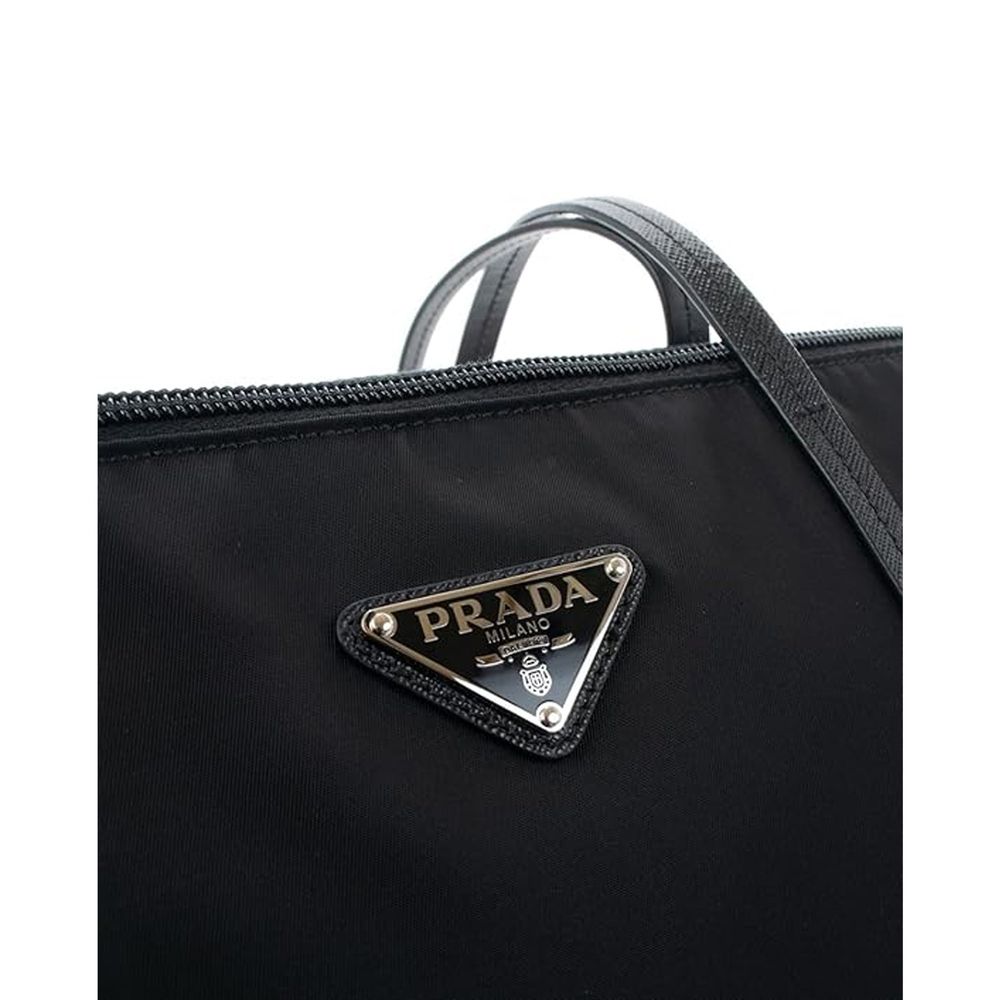 Prada Pattina Nylon-Tragetasche