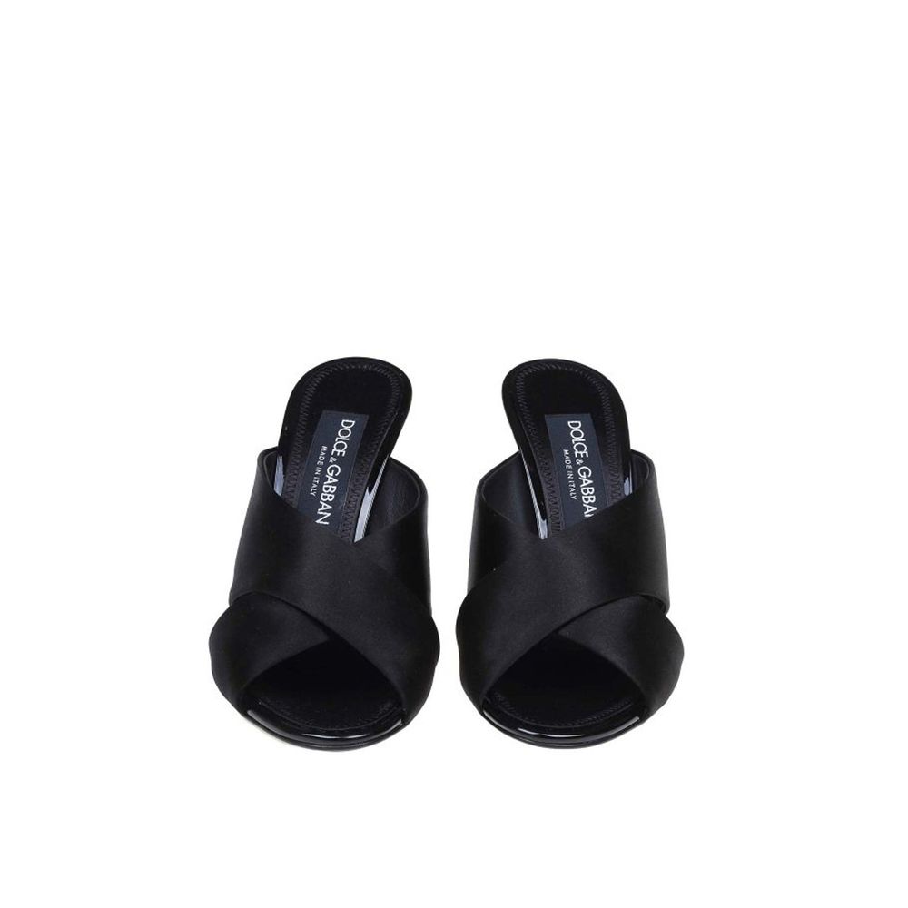 Dolce &amp; Gabbana Keira Satin-Sandalen