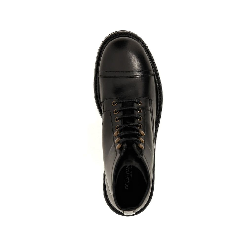 Dolce &amp; Gabbana Schnürstiefel aus Leder