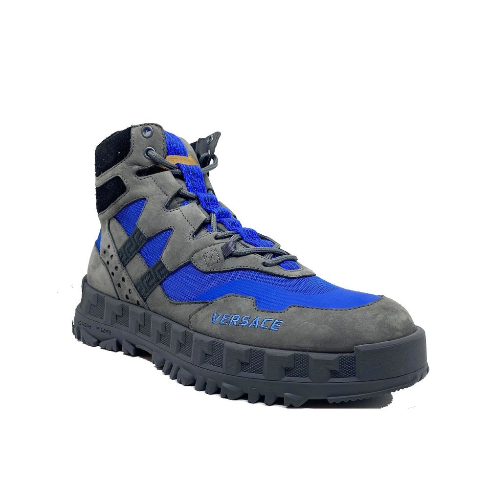 Versace Wildleder-Wanderstiefel