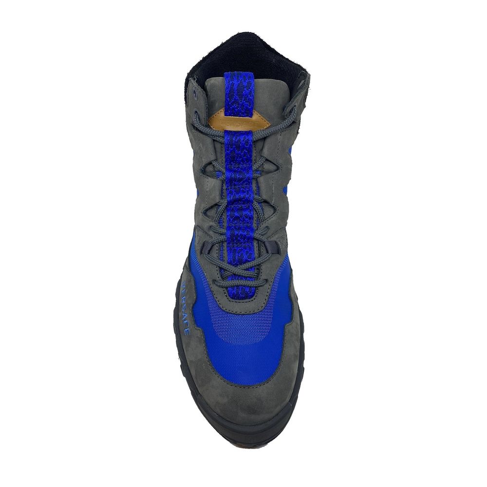 Versace Wildleder-Wanderstiefel