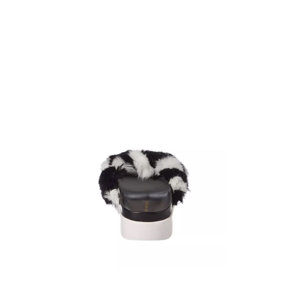Stuart Weitzman Pelzpantoffeln