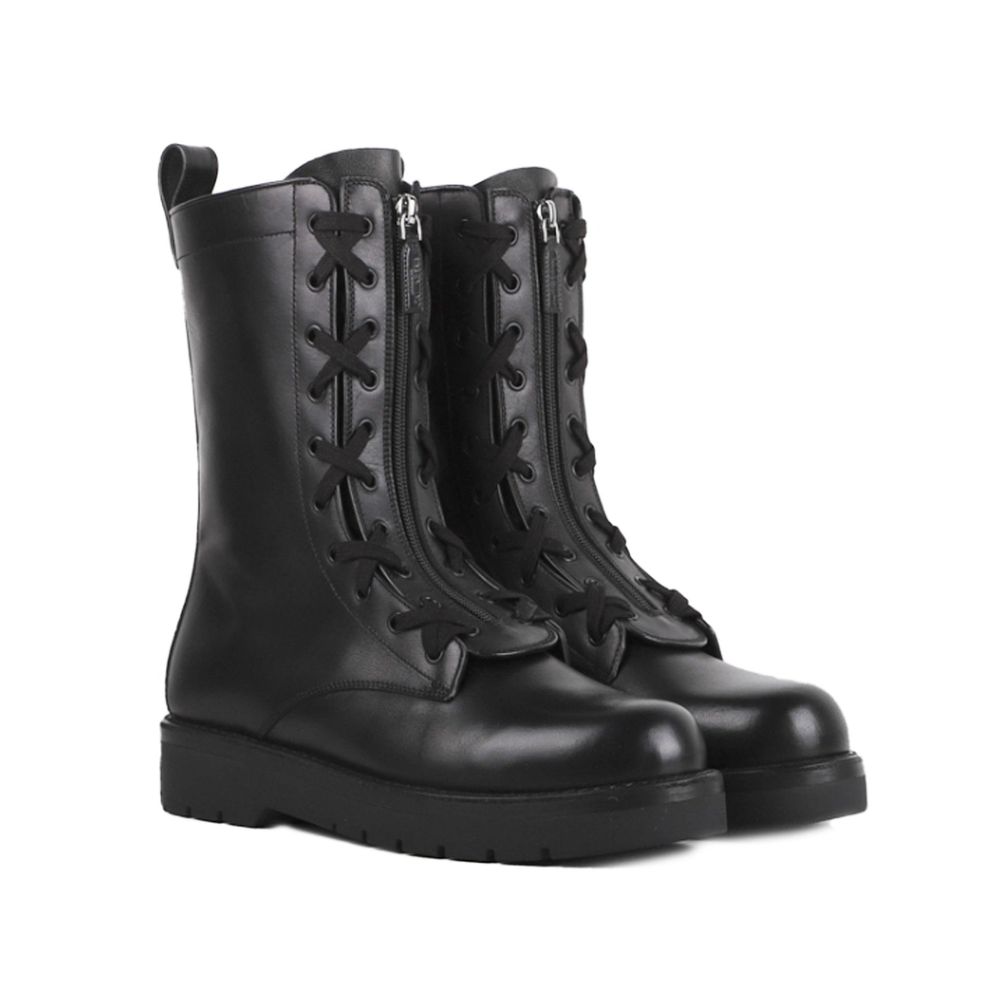 Valentino Garavani Kampfstiefel aus Leder