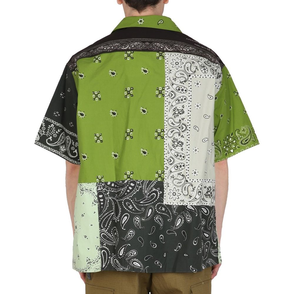 Kenzo Patchwork-Baumwollhemd
