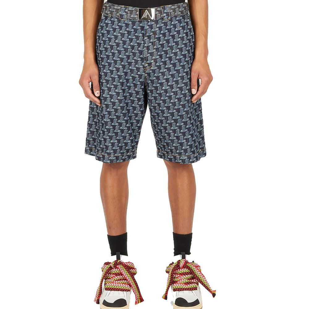 Shorts mit Säulenmonogramm von Lanvin