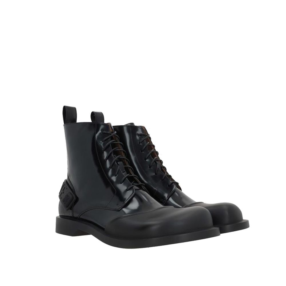 Loewe Leder-Schnürstiefel