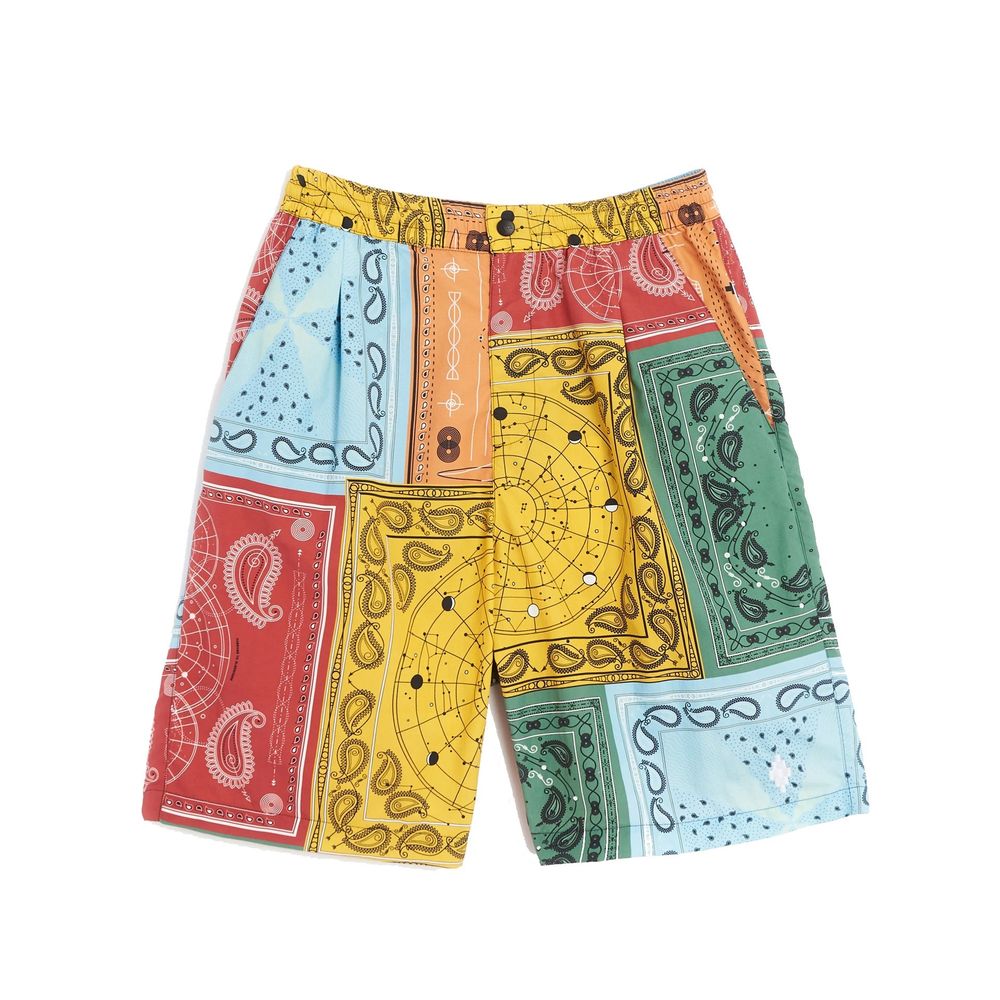 Marcelo Burlon All-Over-Bandana-Shorts
