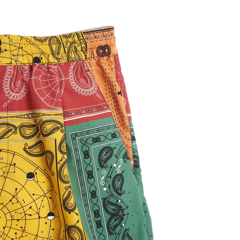 Marcelo Burlon All-Over-Bandana-Shorts