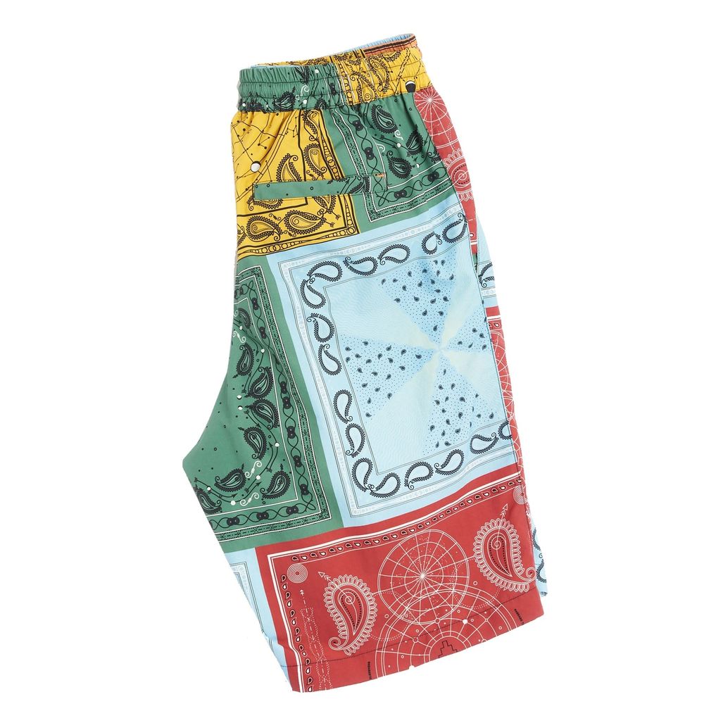 Marcelo Burlon All-Over-Bandana-Shorts