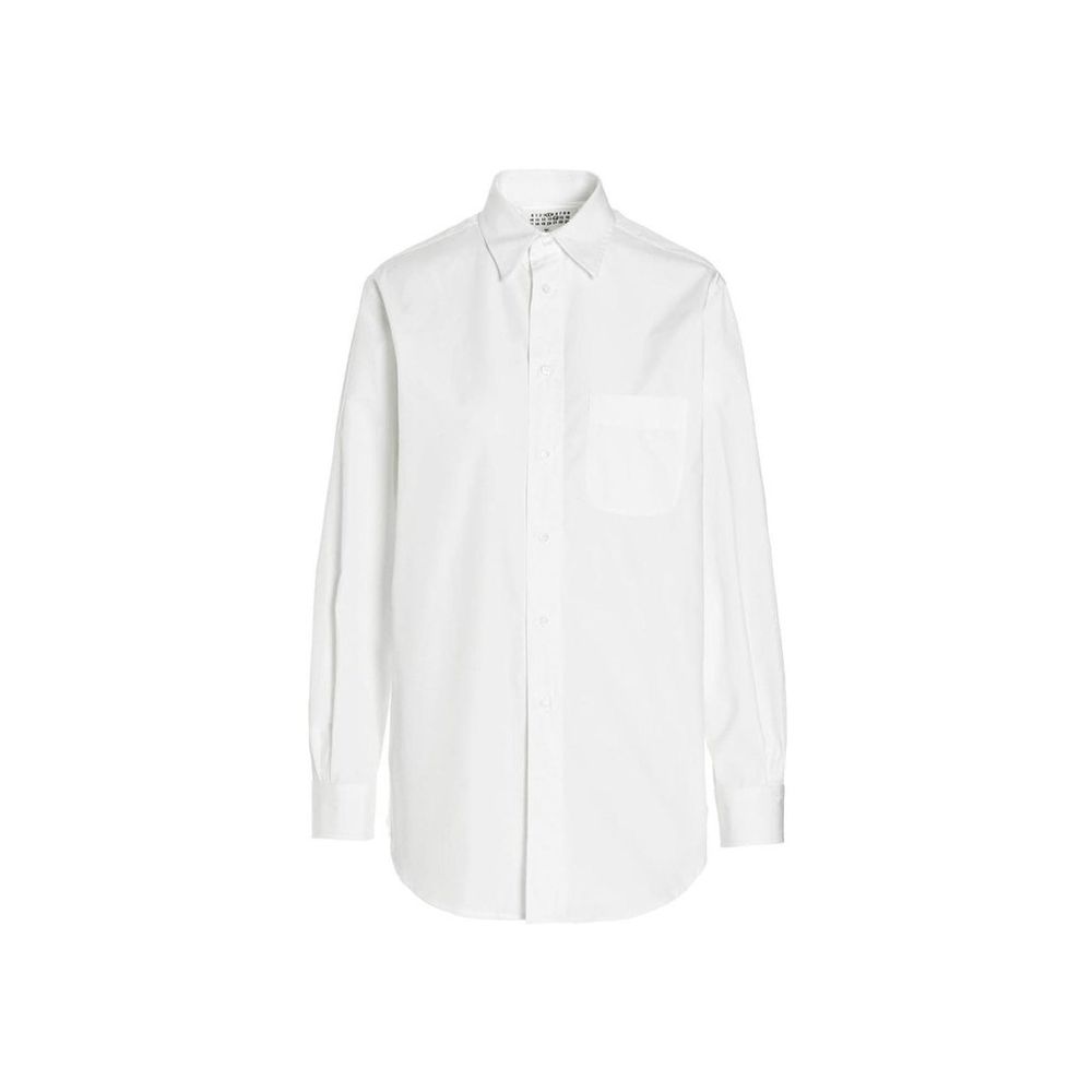 Maison Margiela Mison Margiela Langes Popeline-Hemd