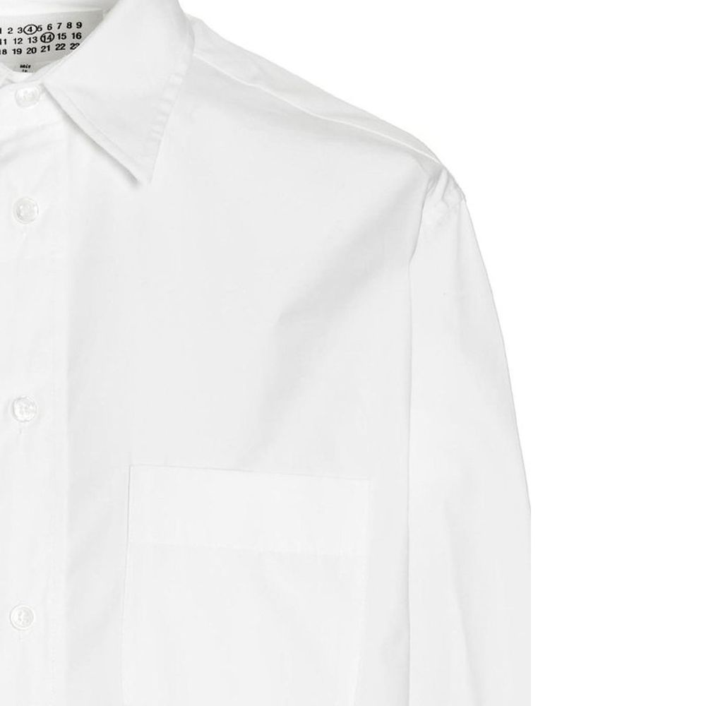 Maison Margiela Mison Margiela Langes Popeline-Hemd