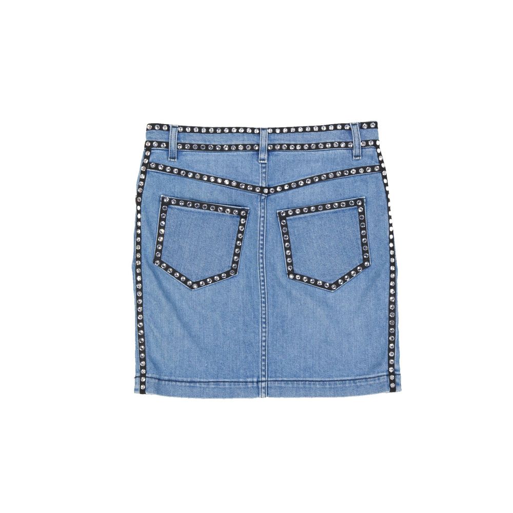 Moschino Couture Baumwoll-Jeansrock