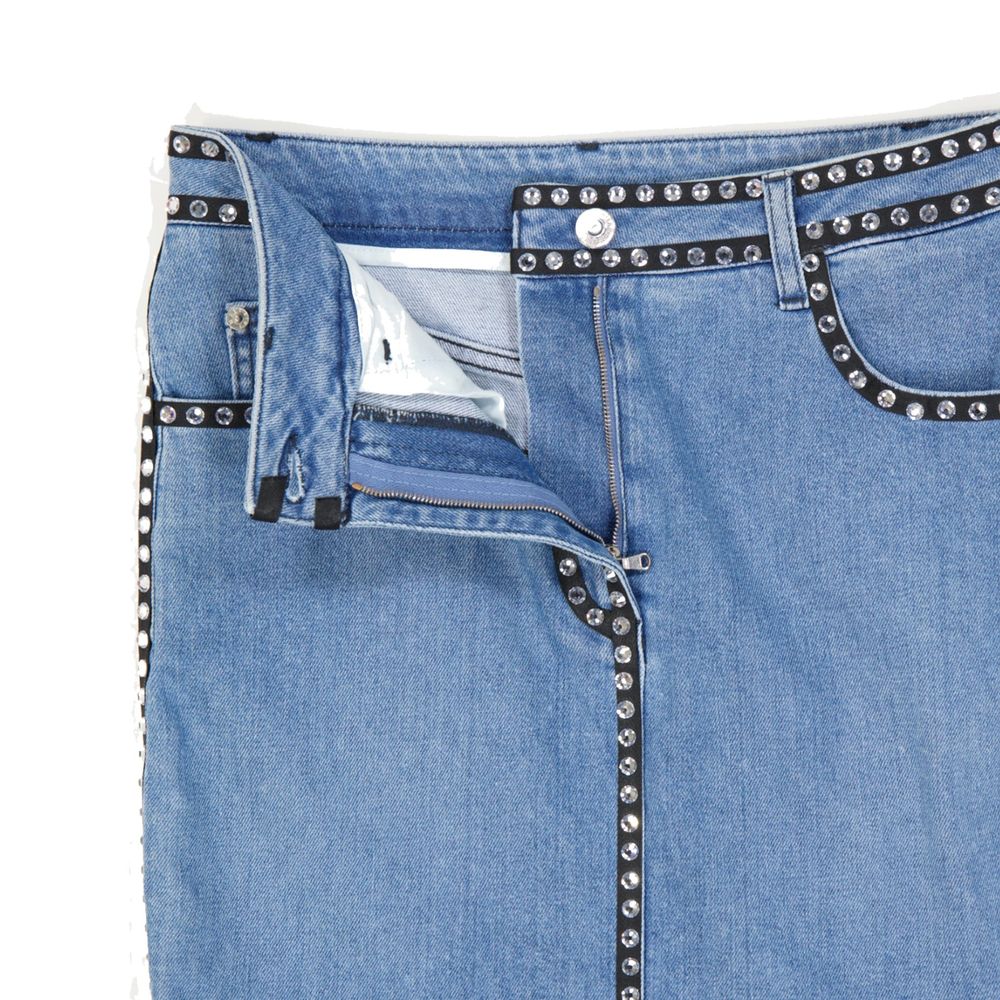 Moschino Couture Baumwoll-Jeansrock