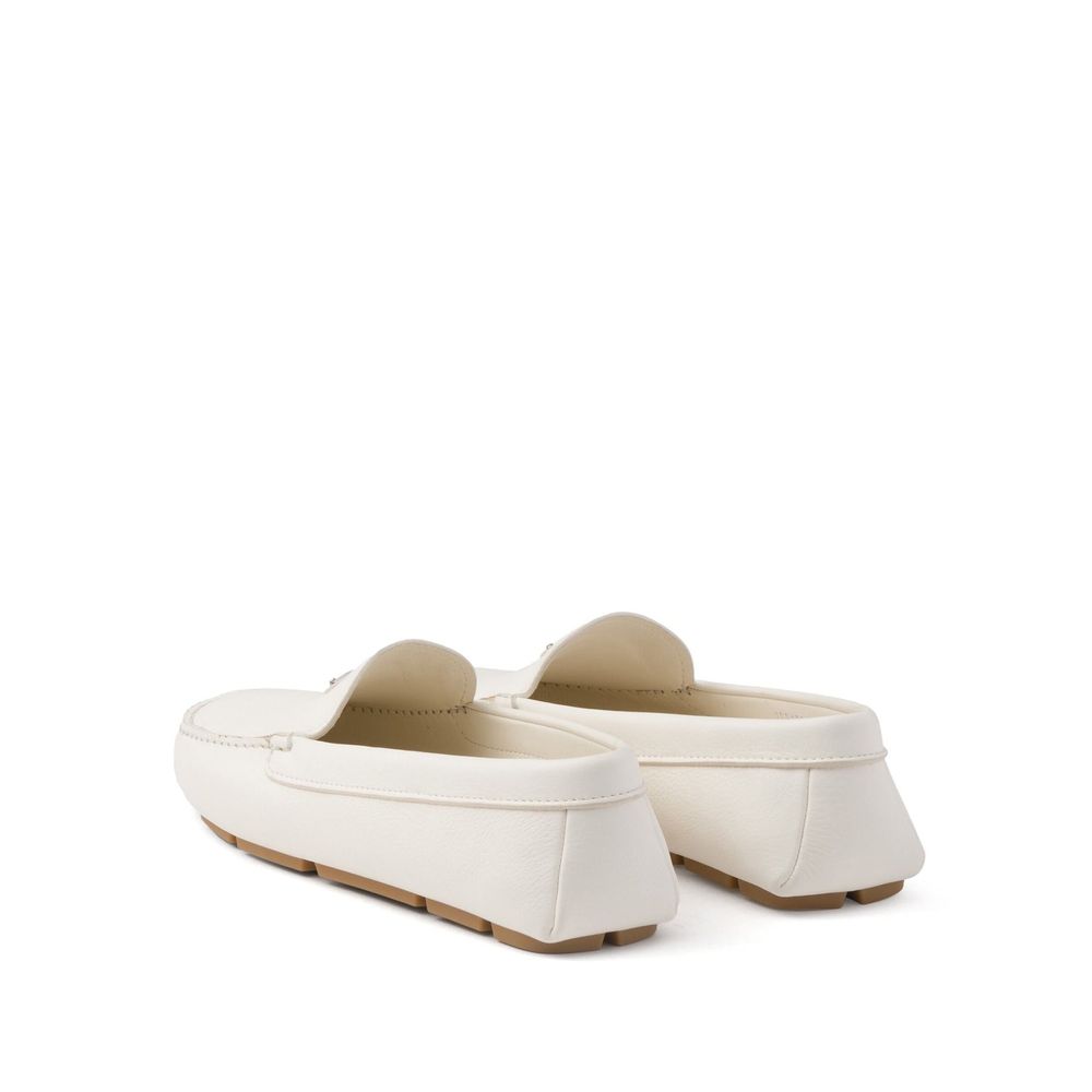 Prada-Loafer aus Leder mit Logo