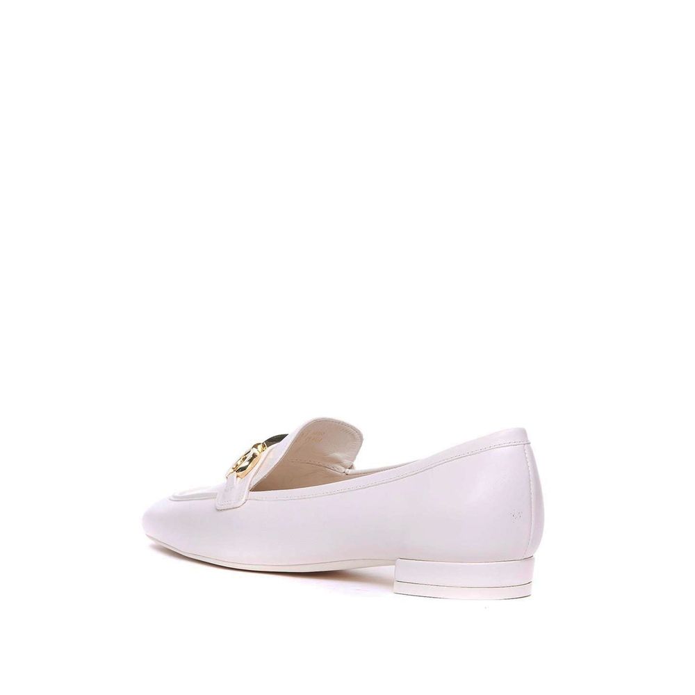Stuart Weitzman Signature Square Leder-Loafer