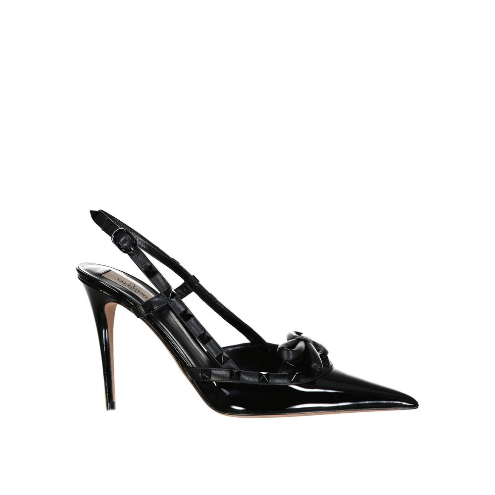 Valentino Garavani Rockstud Slingback-Pumps aus Leder
