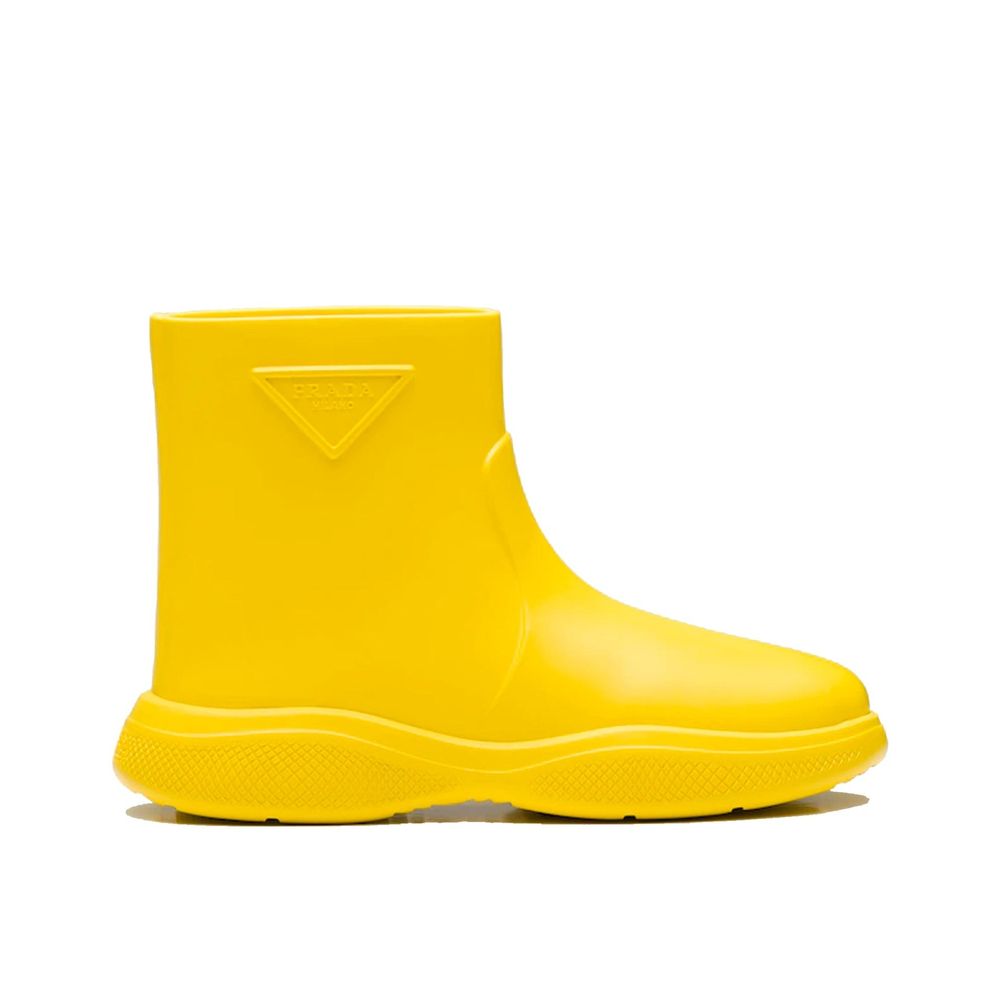 Gummistiefel mit Prada-Logo
