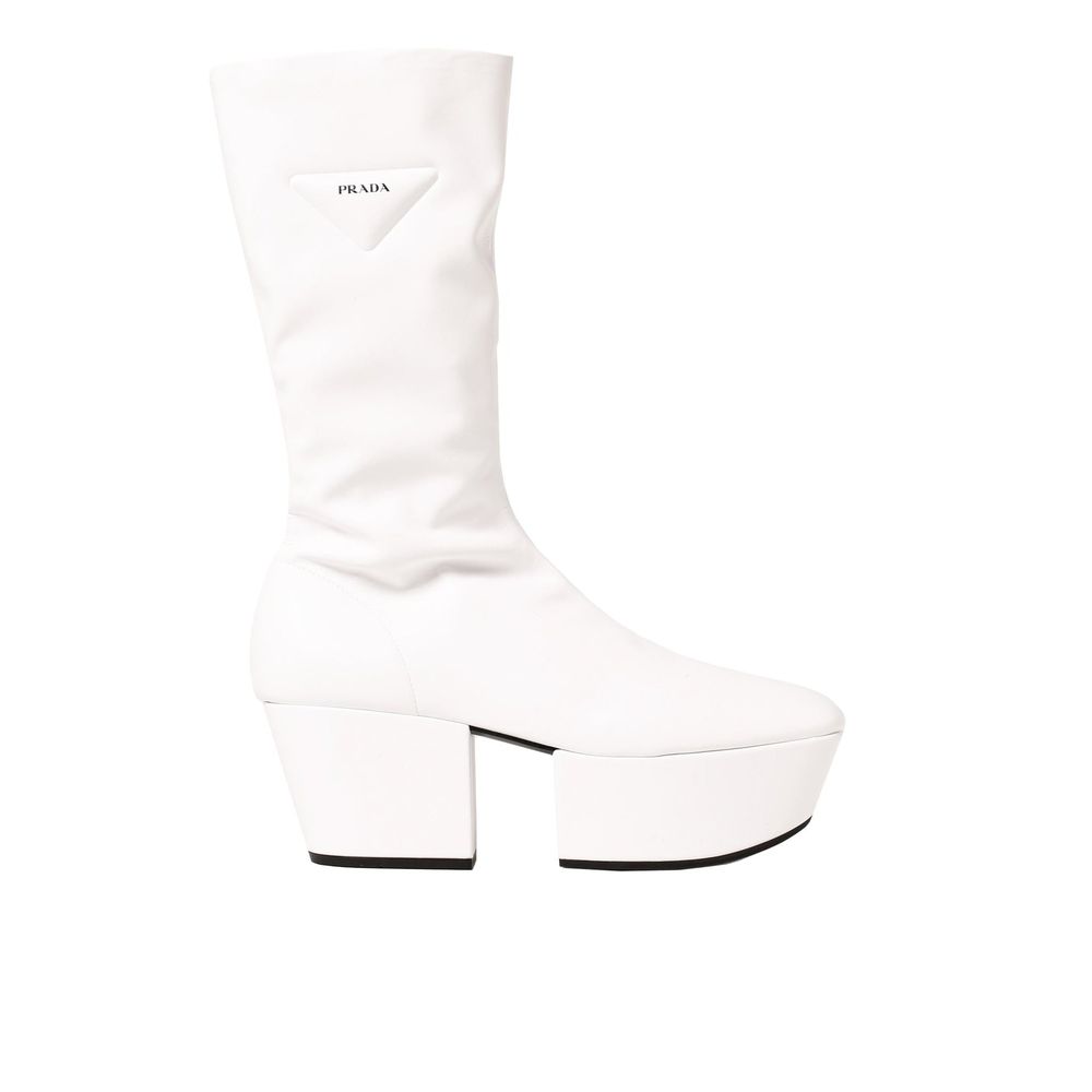 Prada Plateau-Schlupfstiefel