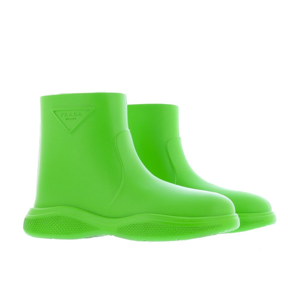 Gummistiefel mit Prada-Logo